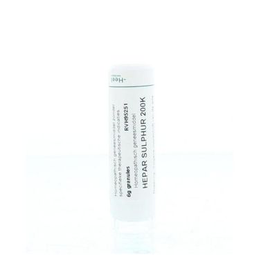 Hepar sulphur 200K
