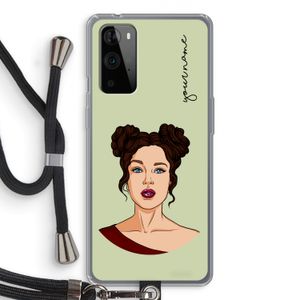 Pop-Art Creator: OnePlus 9 Pro Transparant Hoesje met koord