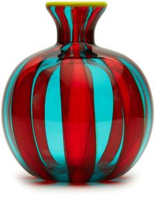 La DoubleJ mini vase Ciccio en verre - Rouge