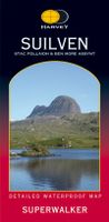 Wandelkaart Suilven / Stac Pollaidh & Ben More Assynt harve | Harvey M