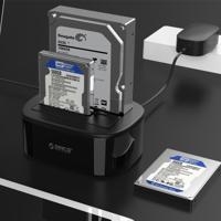 ORICO 6228US3-C externe Hard Drive Dock USB 3.0 Type-B voor twee 3.5 inch SATA 2.0 HDD / SSD harde schijven, met off-line Clone functie