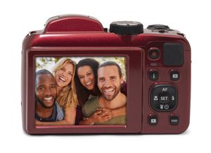 Kodak PIXPRO AZ255 1/2.3" Compactcamera 16,35 MP BSI CMOS 4608 x 3456 Pixels Rood