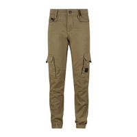 Retour Denim regular fit broek Luciano donker zand - thumbnail