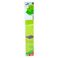 Small Foot - nestschommel met houten frame, 100x100cm
