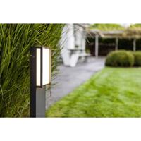 Lutec 7193001118 Qubo Staande LED-buitenlamp LED LED vast ingebouwd 18 W Antraciet