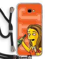 Jamie Lee Simpson: Samsung Galaxy J4 Plus Transparant Hoesje met koord Jamie Lee Simpson: Samsung Galaxy J4 Plus Transparant Hoesje met koord