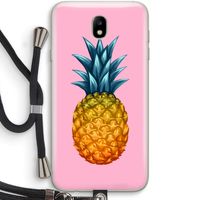 Grote ananas: Samsung Galaxy J7 (2017) Transparant Hoesje met koord