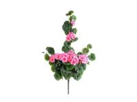 Kunstbloem geranium 70 cm, roze - Buitengewoon de boet