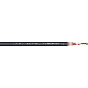 Sommer Cable 200-0251 Microfoonkabel 2 x 0.38 mm² Zwart per meter