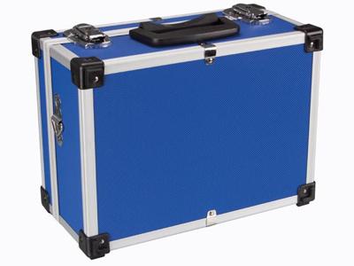 Aluminium gereedschapskoffer 320 x 230 x 155 mm blauw - Velleman