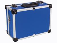 Aluminium gereedschapskoffer 320 x 230 x 155 mm blauw - Velleman