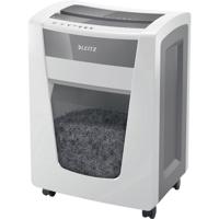 Leitz IQ Office Pro P4 Papierversnipperaar 15 vellen Cross cut 4 x 40 mm P-4 30 l Ook geschikt voor Nietjes, Paperclips