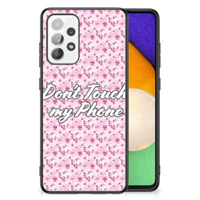 Samsung Galaxy A52 | A52s (5G/4G) | Telefoon Hoesje | Flowers Pink DTMP