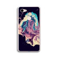 Cosmic Silence: Google Pixel 3 XL Transparant Hoesje