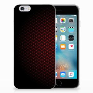 Apple iPhone 6 | 6s TPU bumper Geruit Rood