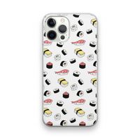 Sushi time: iPhone 12 Pro Transparant Hoesje