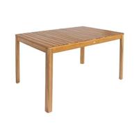 sweeek - Acacia tuintafel met afgeronde hoeken, 6 plaatsen