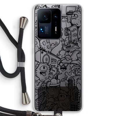 Vexx Black City : Xiaomi Mi Mix 4 Transparant Hoesje met koord
