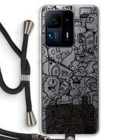 Vexx Black City : Xiaomi Mi Mix 4 Transparant Hoesje met koord