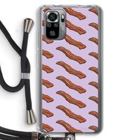 Bacon to my eggs #2: Xiaomi Redmi Note 10S Transparant Hoesje met koord