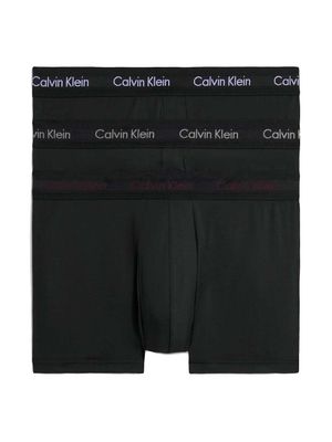 Calvin Klein - 3p Low R. Trunk - Cotton Stretch - H55, Maat:M