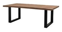 Brix Eettafel Sturdy Boomstam, Mangohout en staal