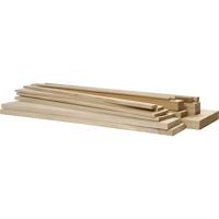 Creativ Company Houten onderdelen , l: 37 cm, b: 1,5-10,5 cm, 194 stuk/ 1 doos