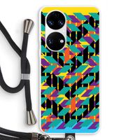 Skew Bee 1: Huawei P50 Transparant Hoesje met koord