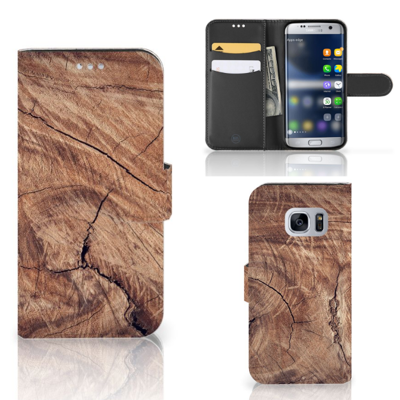 Samsung Galaxy S7 | Book Style Case | Tree Trunk