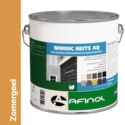 Afinol Nordic Beits AQ Zomergeel 5 liter