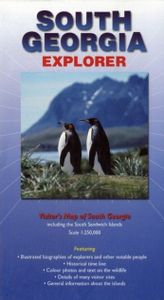 Wegenkaart - landkaart South Georgia Explorer - Zuid-Georgië | Ocean Explorer Maps