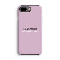gij moogt er zijn: iPhone 8 Plus Tough Case