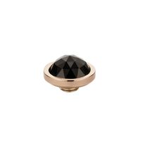 Melano Vivid Facet Cz Steentje Black Rosé