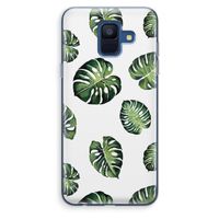 Tropische bladeren: Samsung Galaxy A6 (2018) Transparant Hoesje