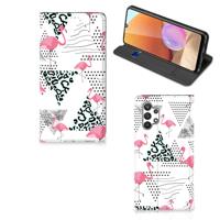 Samsung Galaxy A32 4G | A32 5G Enterprise Editie | Hoesje maken | Flamingo Triangle