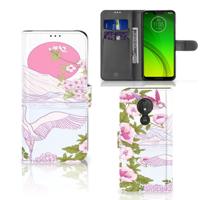 Motorola Moto G7 Power | Telefoonhoesje | Met pasjeshouder | Bird Standing