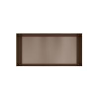 Hotbath &MORE Inbouwbox of inbouwnis - 30x60x10 - frameless - Tuscan bronze BOX060FTB