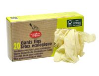 La Droguerie Ecologique Handschoenen latex eenmalig gebruik - m