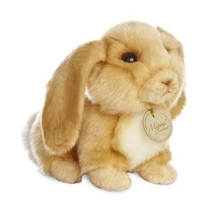 Pluche dieren knuffels hangoor konijn van 20 cm   -