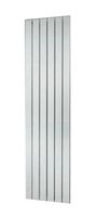 Plieger Cavallino Retto Enkel 7252975 radiator voor centrale verwarming Metallic, Zilver 1 kolom Design radiator