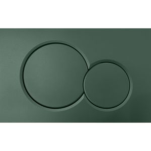 Bedieningsplaat Sigma by Geberit Frontbediening Mat Groen