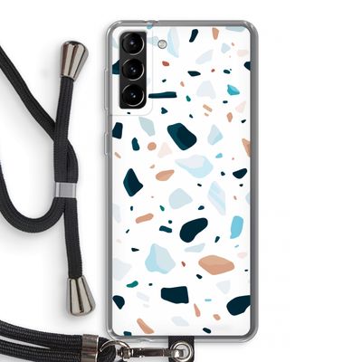 Terrazzo N°13: Samsung Galaxy S21 Plus Transparant Hoesje met koord