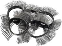 HAZET Borstelband · 11 mm breed · grof · gebogen punten 9033-6-03/5