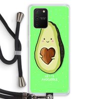 Avocuddle: Samsung Galaxy S10 Lite Transparant Hoesje met koord