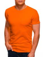 Effen heren t-shirt S970 - oranje - sale