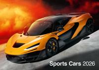 Sports Cars A3 Kalender 2026