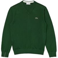 Lacoste Organic Cotton V-Neck Sweater