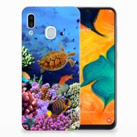 Samsung Galaxy A30 | TPU Hoesje | Vissen