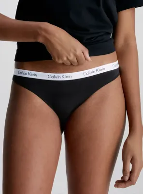 Calvin Klein 3-pack Bikini Slips dames - Lage dames mini slips - Katoen