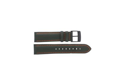 Horlogeband Festina F20344-6 Leder Olijfgroen 22mm